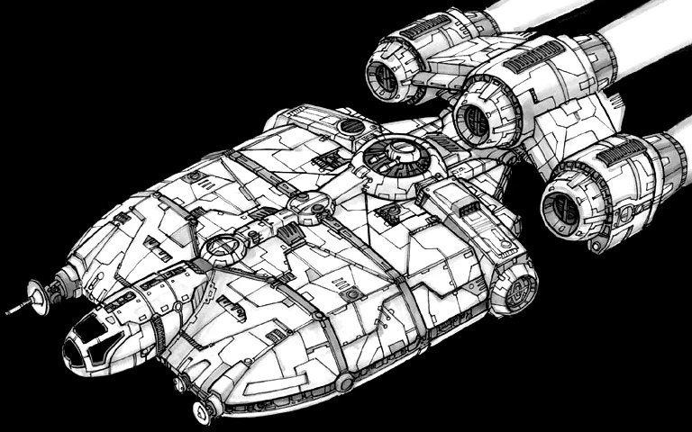 Corellian Engineering Corporation VCX-350 Light Freighter